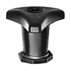 PLASTIC WING NUT M6