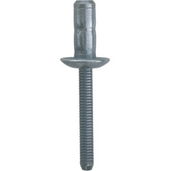 RIVET ACIER MULTI-SERRAGE Ø 6,3 X 14.5 mm CARROSSERIE