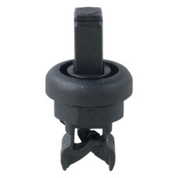 CLIP MIT KUGELKOPF  FÜR KORDEL ABLAGE 7,2 X 7,2 / 2,5 mm