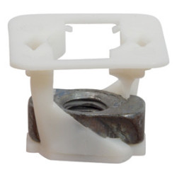 NYLON CAGE NUT M6-1.00