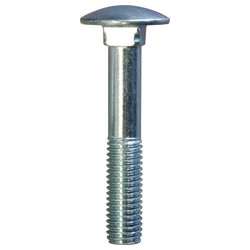 METAALSCHROEF MET RONDE KOP EN VIERKANTE AANZET M10-1.50 X 60 mm DIN 603