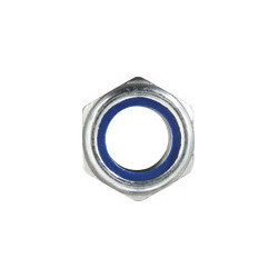 ÉCROU HEXAGONAL AUTO-FREINÉ À BAGUE NYLON CL10 M18-2.50 DIN 982