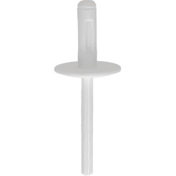 PLASTIC RIVET Ø 6 mm