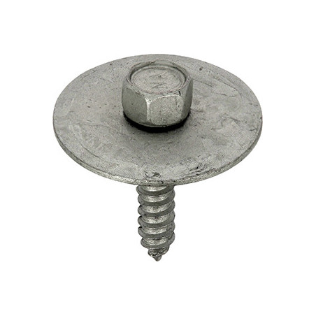 VIS À TÔLE TÊTE HEXAGONALE AVEC RONDELLE Ø 4,8 x 22 mm