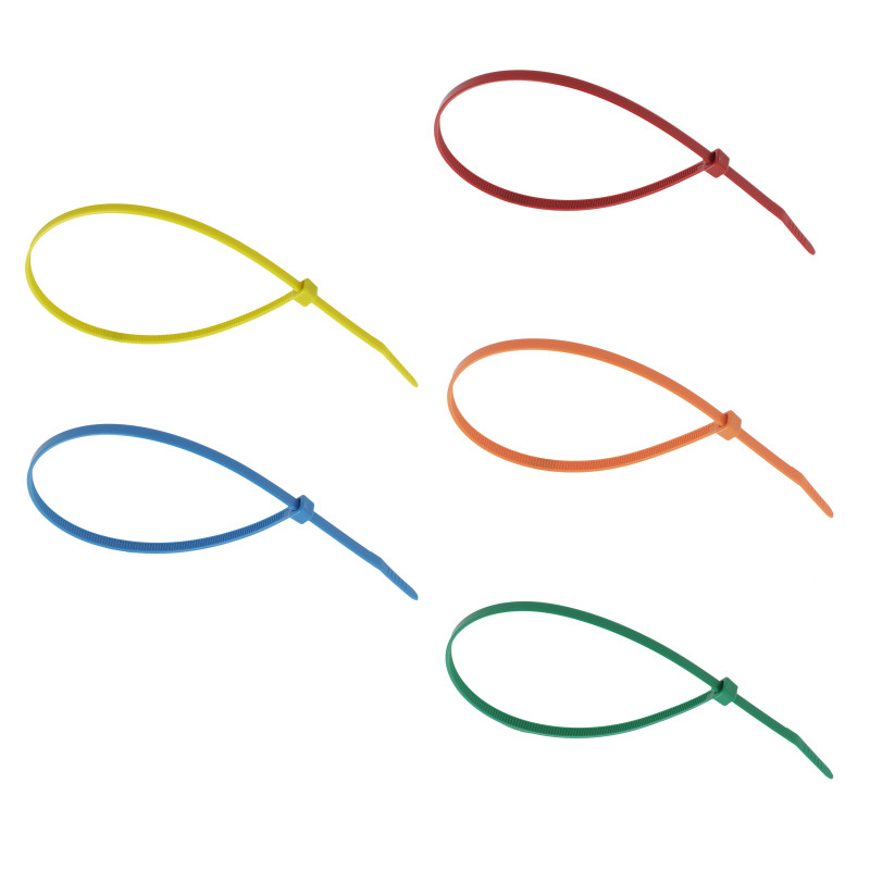 ASSORTMENT OF PLASTIC CABLE TIES 300 X 4,8 mm