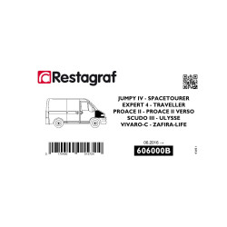 Fasteners kit for front fender EXPERT IV TRAVELLER / JUMPY IV SPACETOURER All versions 10. 2016 →