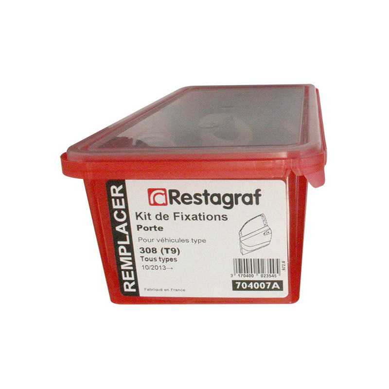 Fasteners Kit for Door 308 (T9) All models 10.2013 →