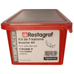 Fasteners Kit for Front bumper TIGUAN II All models 04.2016 →