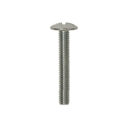 MASCHINENSCHRAUBE HALBRUNDKOPF KREUZSCHLITZ M6-1.00 X 40 mm NFE 25-129
