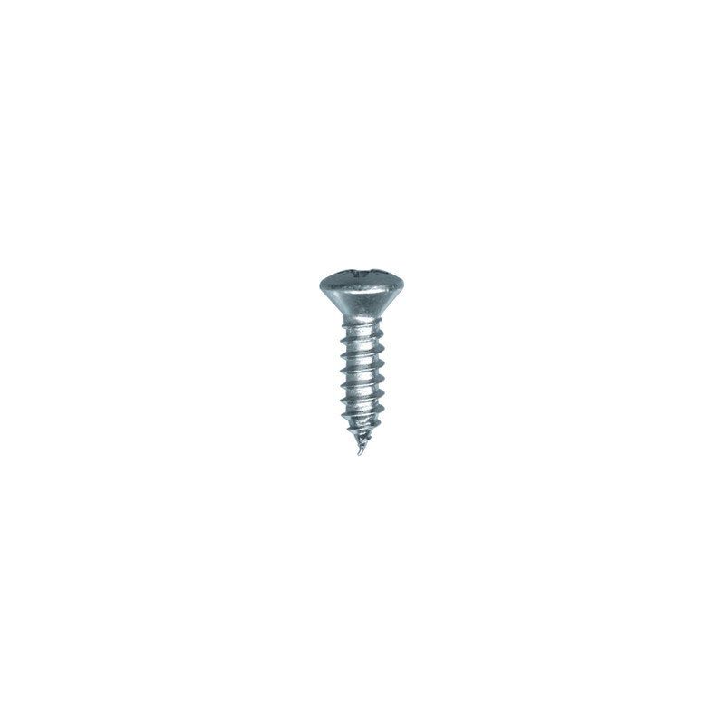 ZINC PLATED POZIDRIV RAISED COUNTERSUNK HEAD SELF TAPPING SCREW Ø 4,2 X 16 mm DIN 7983