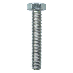 VIS À MÉTAUX TÊTE H CL8.8 ZN BLANC M14-2.00 X 80 mm DIN 933