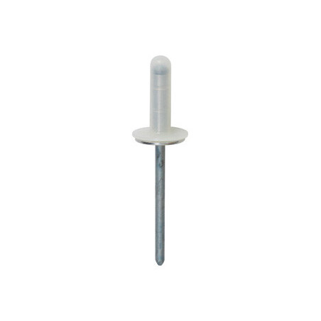 RIVET ALU TÊTE LARGE AVEC TÉTINE Ø 4,9 X 17.5 mm HAUT-PARLEUR