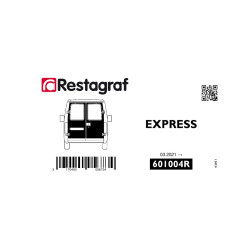 Bevestigingsset voor achterdeuren EXPRESS (XJK)  03.2021 →