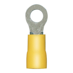 REINFORCED PRE-INSULATED ROUND TERMINAL Ø 5 mm (2,6 → 6 mm²)