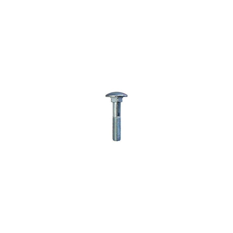VIS À MÉTAUX TÊTE RONDE COLLET CARRÉ M8-1.25 X 40 mm DIN 603