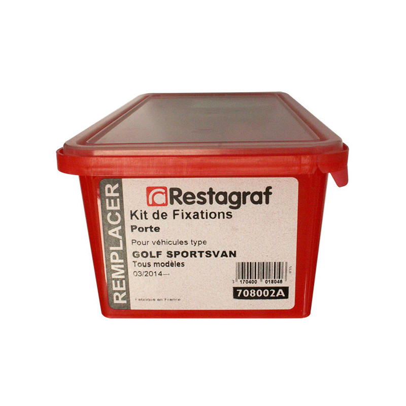 Kit de Fixations pour Porte GOLF SPORTSVAN Tous modèles 03.2014 →