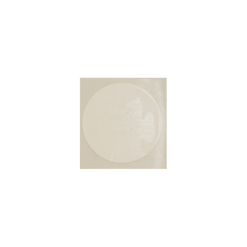KLEBEPLÄTTCHEN TRANSPARENT Ø 22 mm ZUR ABDICHTUNG