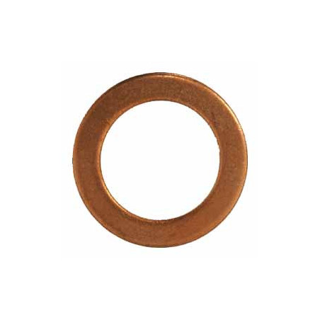 DICHTUNG FÜR ÖLABLASSSTOPFEN Ø 14 X 20 X 1,5 mm KUPFER FLACH