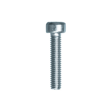 CILINDERKOPSCHROEF MET BINNENZESKANT MET LAGE KOP CL8.8 WIT ZINK M4-0.70 X 20 mm DIN 912