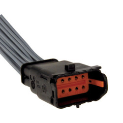 CONNECTEUR PRÉ-CÂBLÉ 10 VOIES FEMELLE 1 mm² SÉRIE 1,5 ÉTANCHE