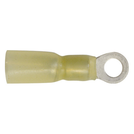 VOORGEÏSOLEERDE, RONDE KABELSCHOEN  Ø 5 mm (2,6 → 6 mm²)  WARMTEKRIMPBARE