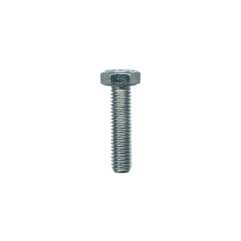 GRADE 8.8 ZINC PLATED HEXAGON HEAD MACHINE SCREW M6-1.00 X 25 mm DIN 933