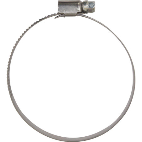 WORM DRIVE HOSE CLAMP Ø 60 → 80 mm L = 9 mm DIN 3017