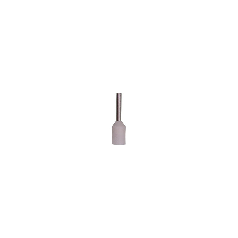 KABELEINDHULS VOOR FLEXIBELE KABELS  0,5 mm²