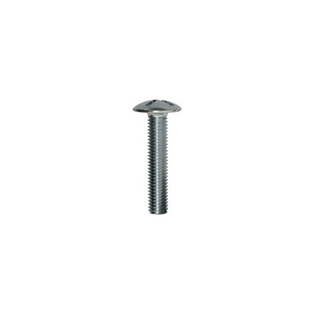 MASCHINENSCHRAUBE HALBRUNDKOPF KREUZSCHLITZ M8-1.25 X 40 mm NFE 25-129