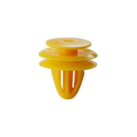 YELLOW PANEL CLIP  Ø 8,1 → 8,5 mm