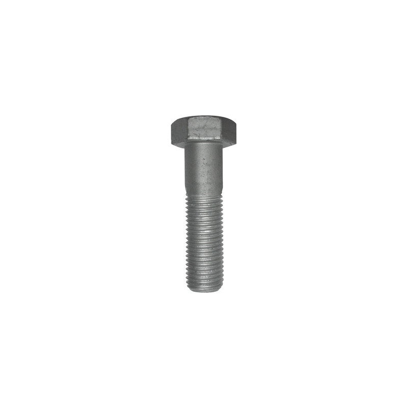 VIS À MÉTAUX TÊTE H CL10.9 M20-2.50 X 80 mm DIN 931 PARTIELLEMENT FILETÉE