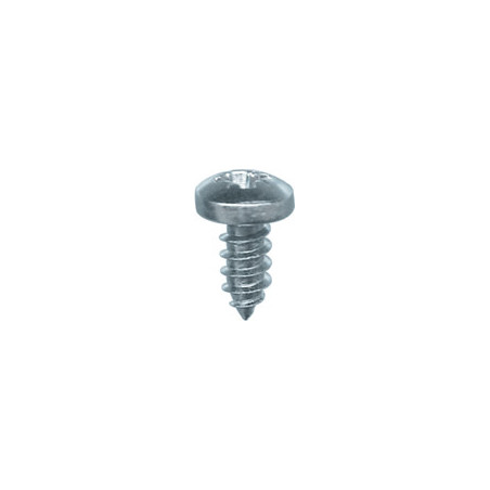 ZELFTAPPENDE SCHROEF MET GEWELFDE CILINDERKOP WIT ZINK Ø 4,2 X 9.5 mm DIN 7981