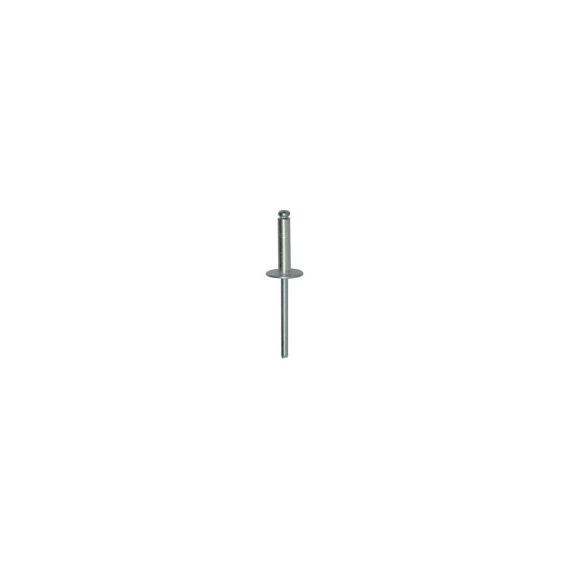 LARGE HEAD ALUMINIUM ALLOY RIVET Ø 4,8 X 20 mm