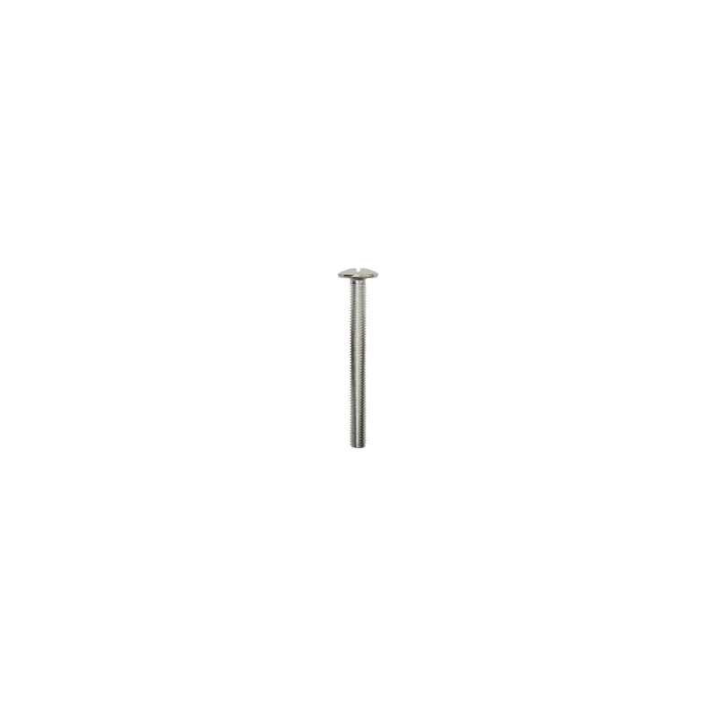 MASCHINENSCHRAUBE HALBRUNDKOPF KREUZSCHLITZ M5-0.80 X 50 mm NFE 25-129