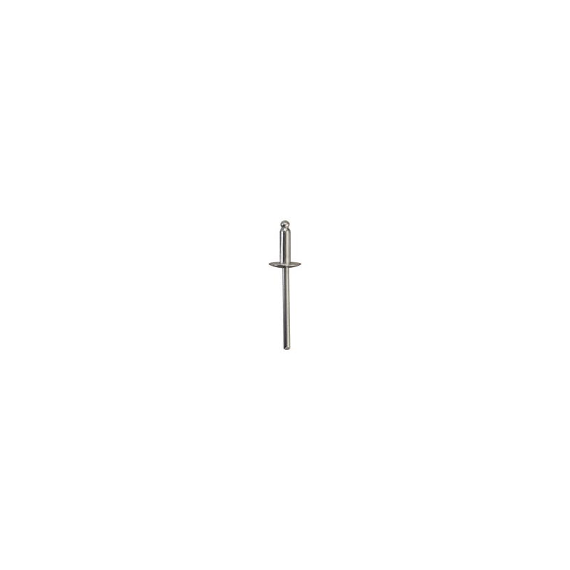 STAINLESS STEEL LARGE HEAD RIVET Ø 4 X 13 mm