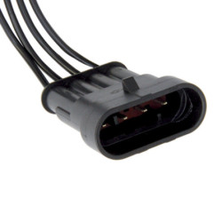 4 POSITIONS FEMALE PRE-WIRED CONNECTOR 1 mm² WATERPROOF 1,5 SERIES