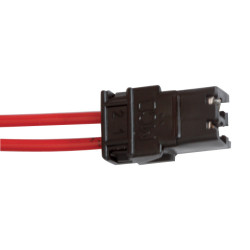 2-POLIGER STECKER VORVERKABELT MIT 2 X 2 mm² FÜR STANDLICHT