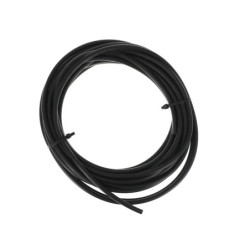 SCHWARZES GUMMI-SCHEIBENWASCHERROHR Ø 3,5 mm 10 M LANG