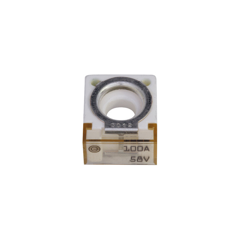 FUSIBLE CUBE CF 58V 100A POUR MONTAGE SUR COSSE DE BATTERIE