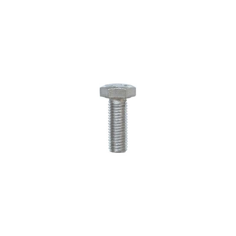 STAINLESS STEEL HEXAGON HEAD MACHINE SCREW M6-1.00 X 16 mm DIN 933