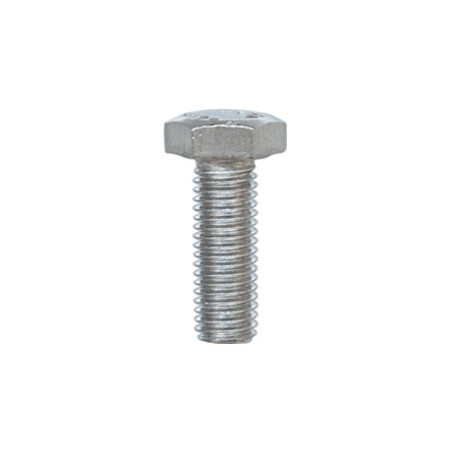 STAINLESS STEEL HEXAGON HEAD MACHINE SCREW M6-1.00 X 16 mm DIN 933