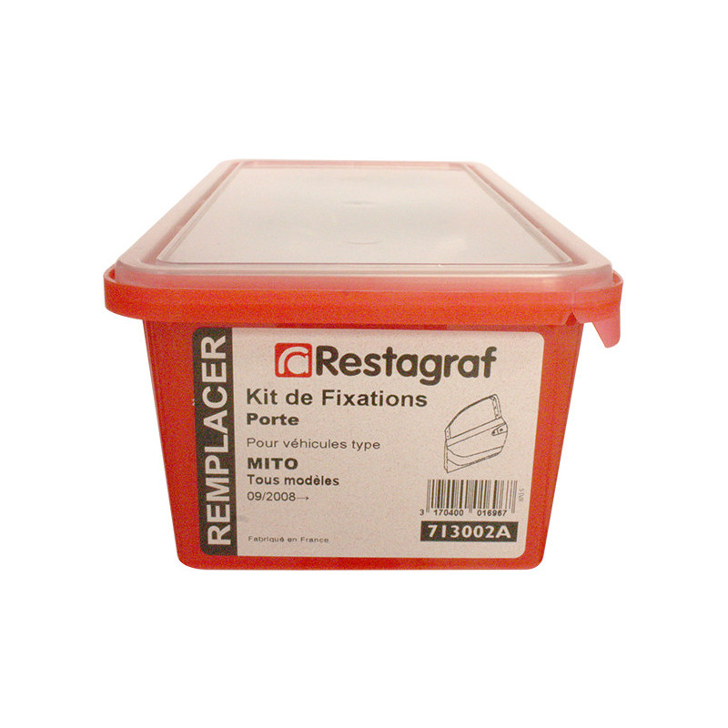 Kit met bevestigingsmateriaal voor Portier MITO Alle modellen 09.2008 →
