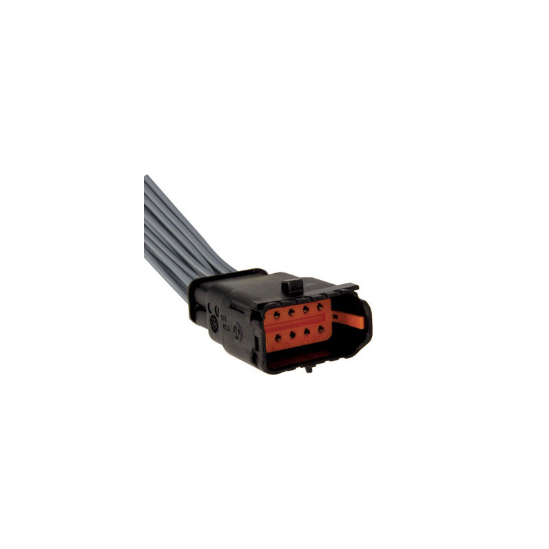 10-POLIGE STECKBUCHSE VORVERKABELT 1 MM², REIHE 1,5 DICHT