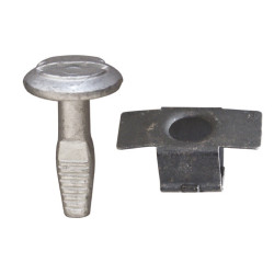 MALE + FEMALE 1/4 TURN FASTENERS SET (UNASSEMBLED) FOR ENGINE UNDERCOVER MUDGUARD