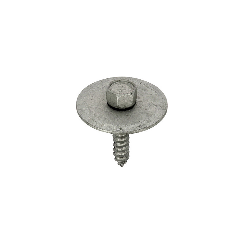 BLECHSCHRAUBE AUßENSECHSKANT MIT SCHEIBE Ø 4,8 X 22 mm