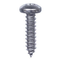 ZINC PLATED POZIDRIV PAN HEAD SELF TAPPING SCREW Ø 4,8 x 19 mm DIN 7981