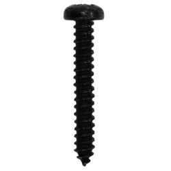 BLACK ZINC PLATED PAN HEAD SELF TAPPING SCREW Ø 4,2 X 25 mm DIN 7981