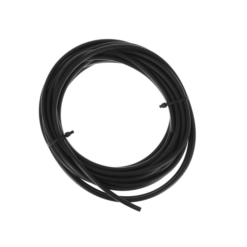 SCHWARZES GUMMI-SCHEIBENWASCHERROHR Ø 3,5 mm 10 M LANG