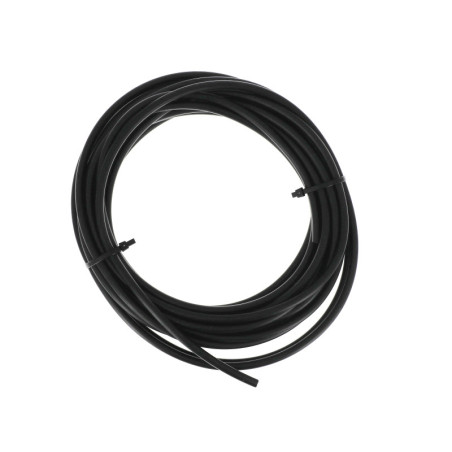 SCHWARZES GUMMI-SCHEIBENWASCHERROHR Ø 3,5 mm 10 M LANG