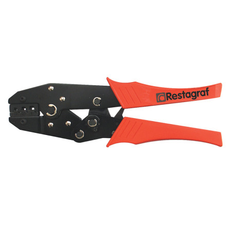 CRIMPING PLIERS FOR NAKED TERMINALS 0,5 → 6 mm²